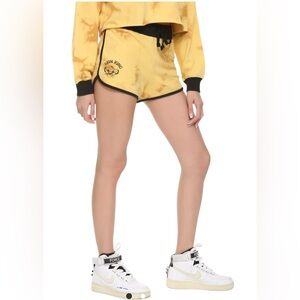 Disney Lion‎ King Shorts Yellow & Black Size Large Drawstring